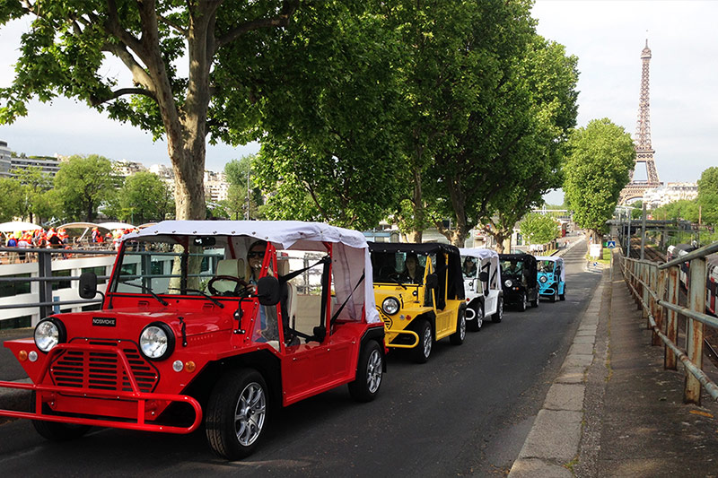 safari, nosmoke, électrique, écologie, paris, capitale, entreprise, séminaire, team building