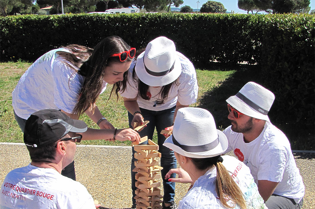 Team Building, séminaire, entreprise, challenge, fédérer, équipe, construction, création, kapla, France, PACA, Paris, Île-de-France, Normandie